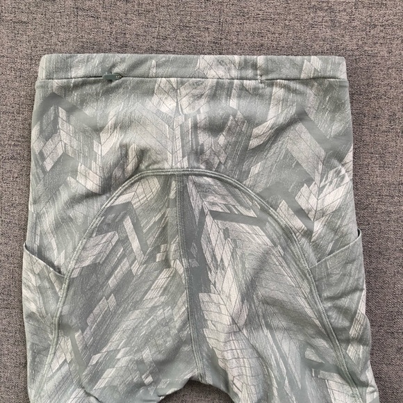 Lululemon leggings Swift Speed High-Rise Crop 21" Reverberate Chevron Jacquard - Picture 10 of 16